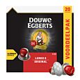 Douwe Egberts Lungo 6 Original XL paquet et capsule pour Nespresso
