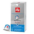 illy Decaffeinato paquet et capsule pour Nespresso
