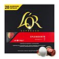 L'OR Splendente 20 paquet et capsule pour Nespresso
