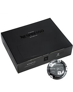 Nespresso Ristretto package and pod for Nespresso Pro