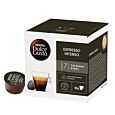 Nescafé Espresso Intenso paquet et capsule pour Dolce Gusto
