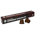 Kaffekapslen Espresso Chocolate Premium paquet et capsule pour Nespresso
