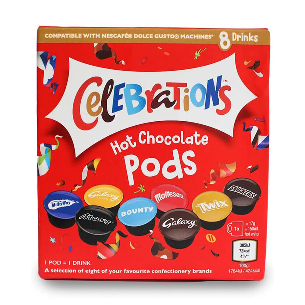 Mars\u0020Celebrations\u0020\u002D\u0020Capsules\u0020De\u0020Chocolat\u0020Chaud\u0020Assorties