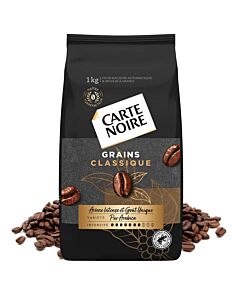 Grains de café classiques de Carte Noire