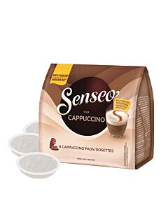 Senseo Cappuccino package and pods for Senseo